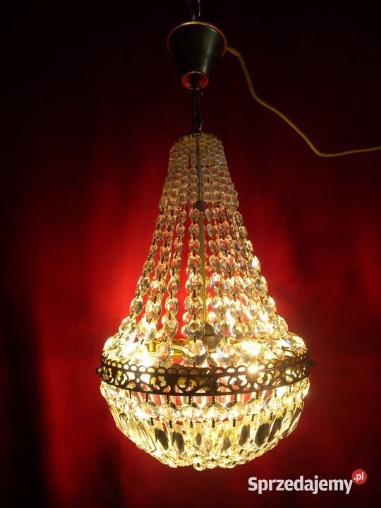 Żyrandol kryształowy Maria Theresa gruszka Katowice