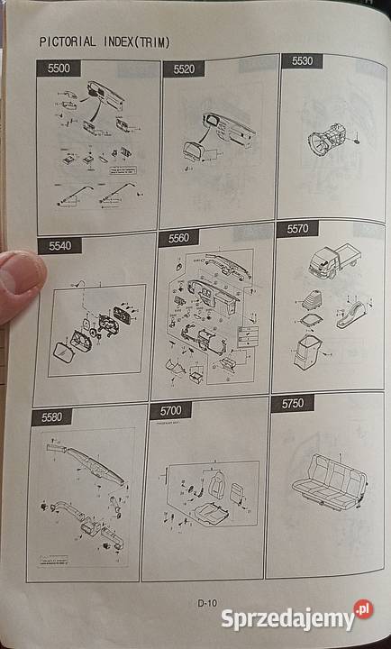 Książka katalog części Kia K2500 Kia K2700 Mysłowice sprzedam
