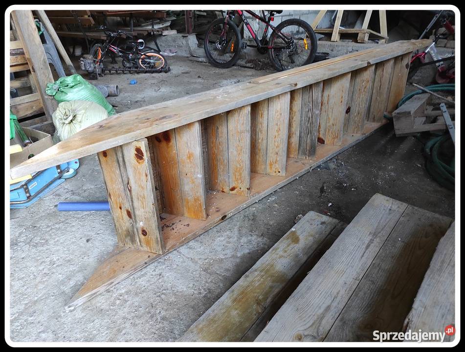 Drewniane schody długość 280 mazowieckie Płock