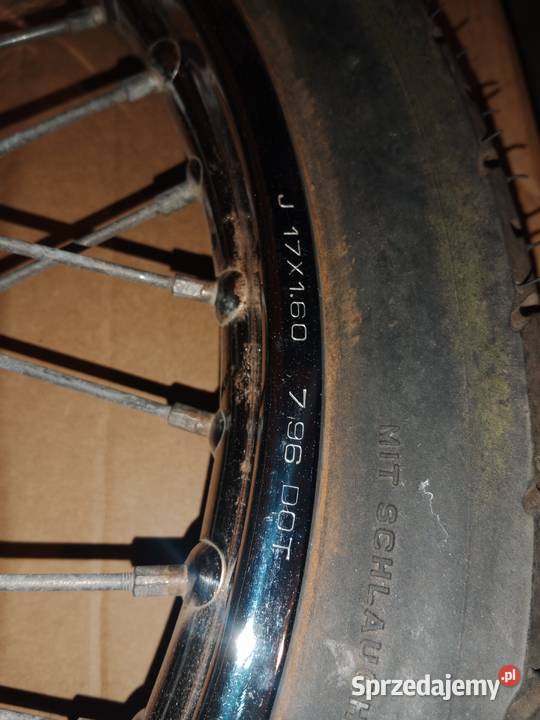 Yamaha sr 125 przednie koło felga tarcza Mieszkowice