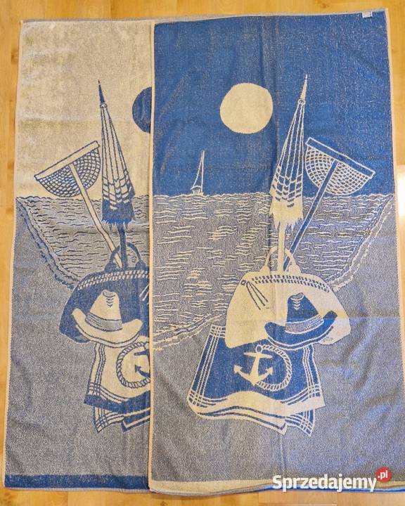 RĘCZNIKI FROTE zestaw 2 70x140 niebieskie lata Lublin sprzedam