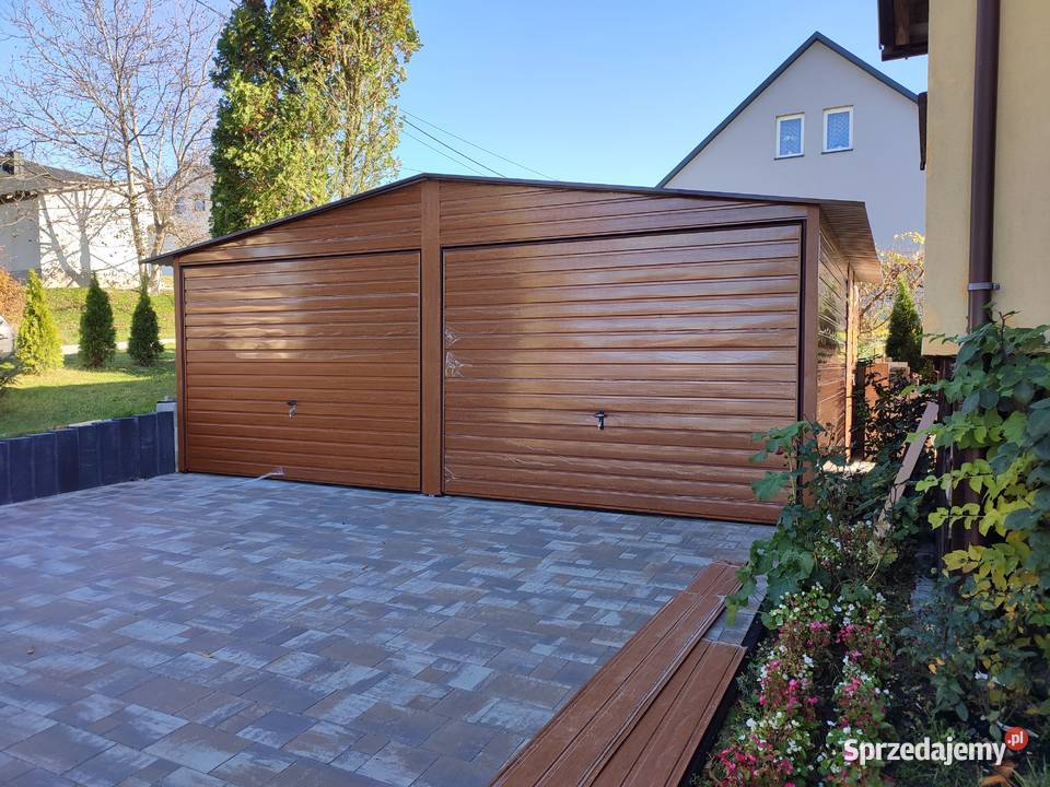 D64 Garaż Blaszany JEDNOSPADOWY GARAŻE BLASZANE Sokółka