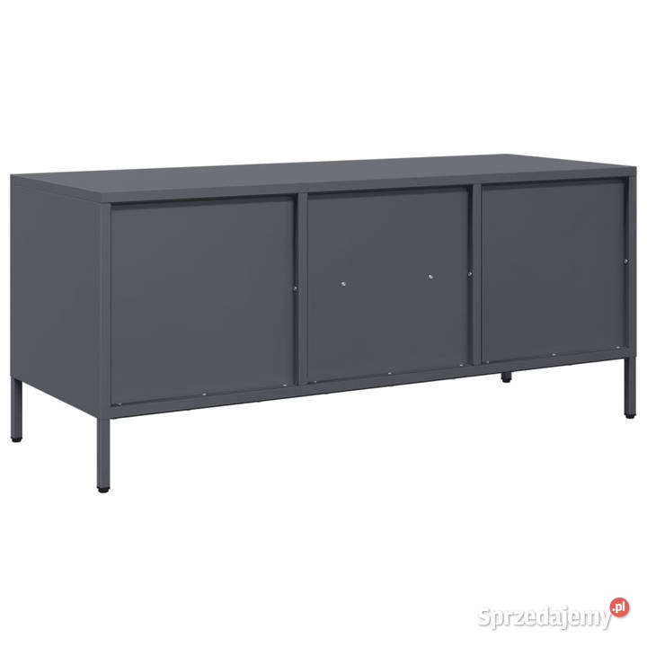 Szafka RTV antracyt 1015x39x435 stal walcowana