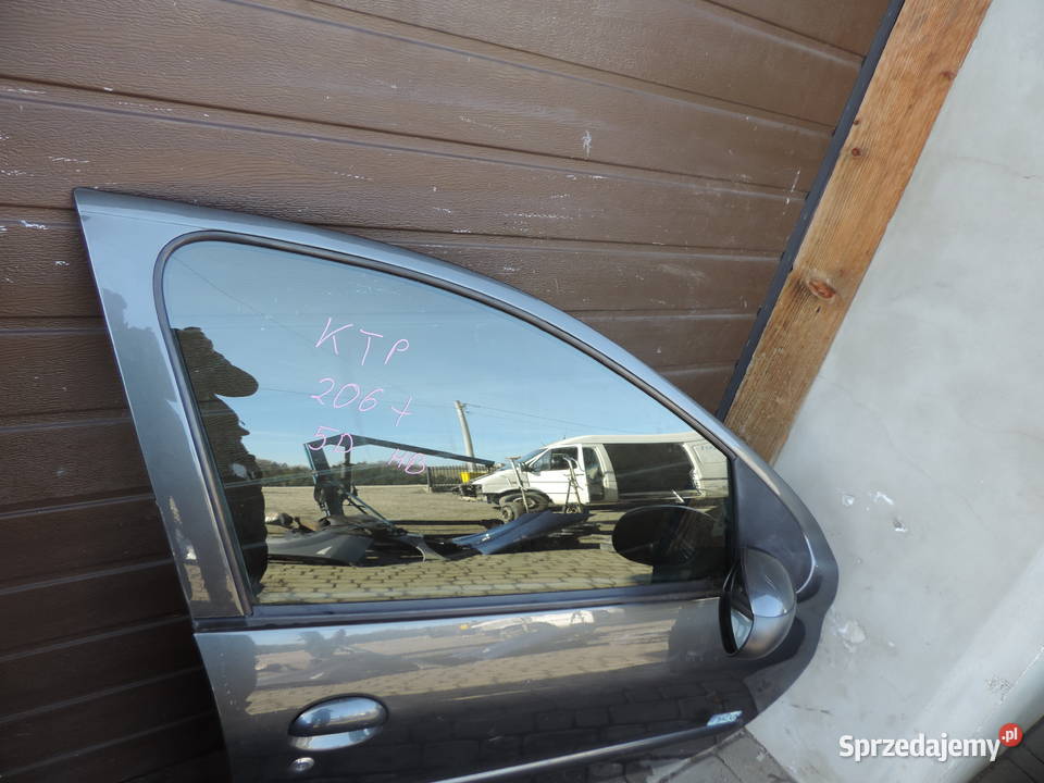 DRZWI PRAWY PRZÓD PEUGEOT 206 PLUS HB 5D KOLOR Rok produkcji 2010 Drzwi Nowy Sącz