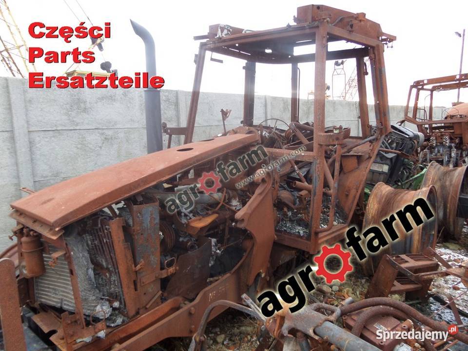 Massey Ferguson 5470 części skrzynia biegów oś Byków