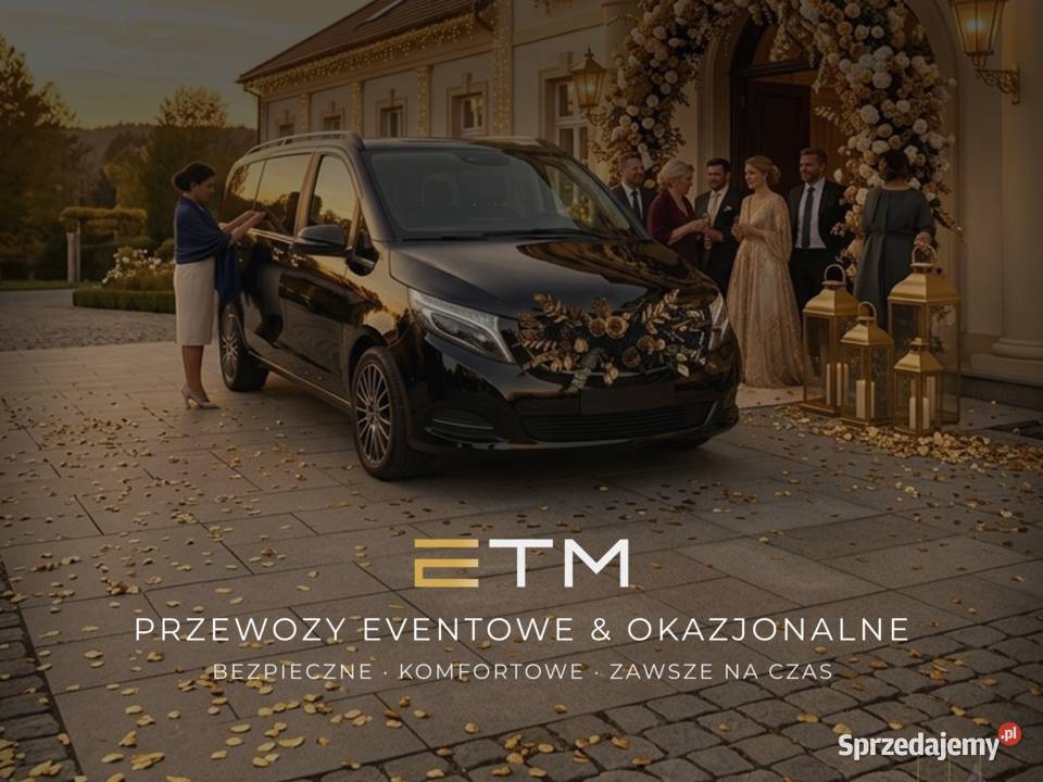 Przewozy eventowe okazjonalne Transport Wesela