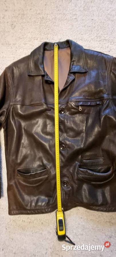 Kurtka skórzana w kolorze brązowym Grójec