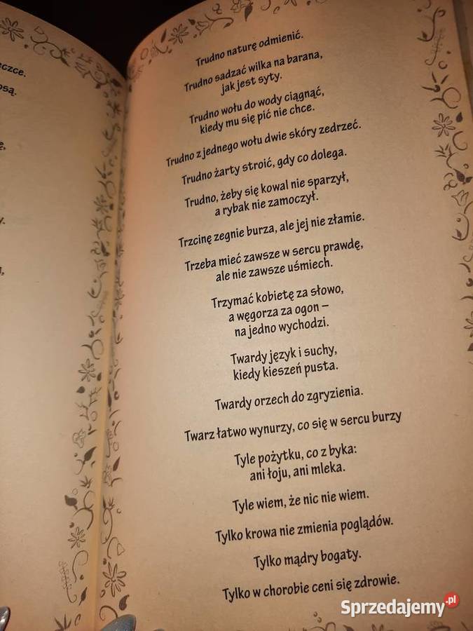 Książka KSIĘGA PRZYSŁÓW Gliwice