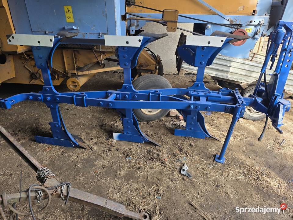 Pług obrotowy 3 skibowy Brenig nowe odkładnice nieuszkodzony Chojnów