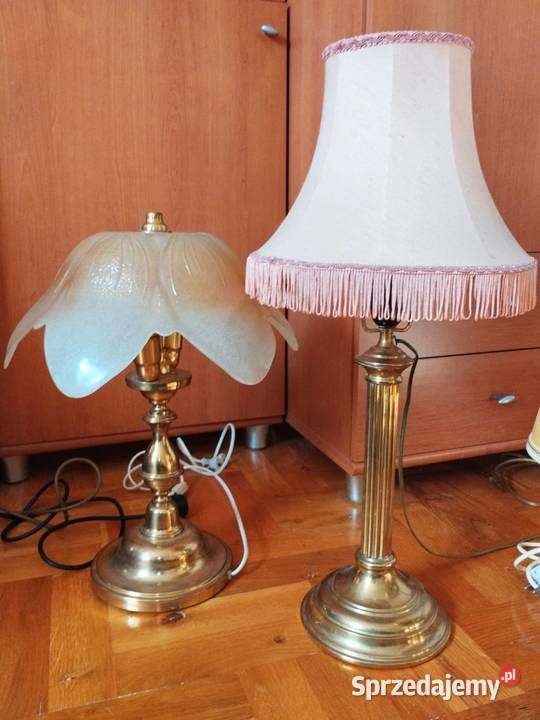 piękne lampy mosiężne i inne wyprzedaż Dom i Ogród Gorzów Wielkopolski