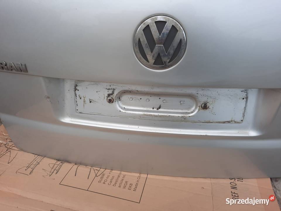 VW TOURAN KLAPA TYLNA