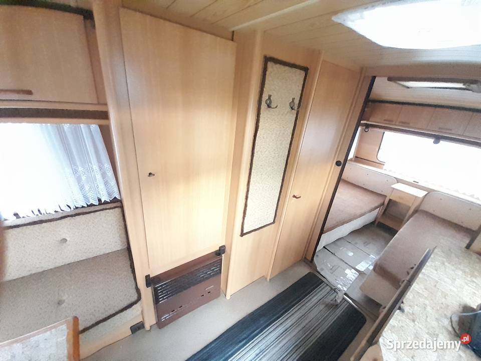 Przyczepa kempingowa z transportem wc 1 sprzedam