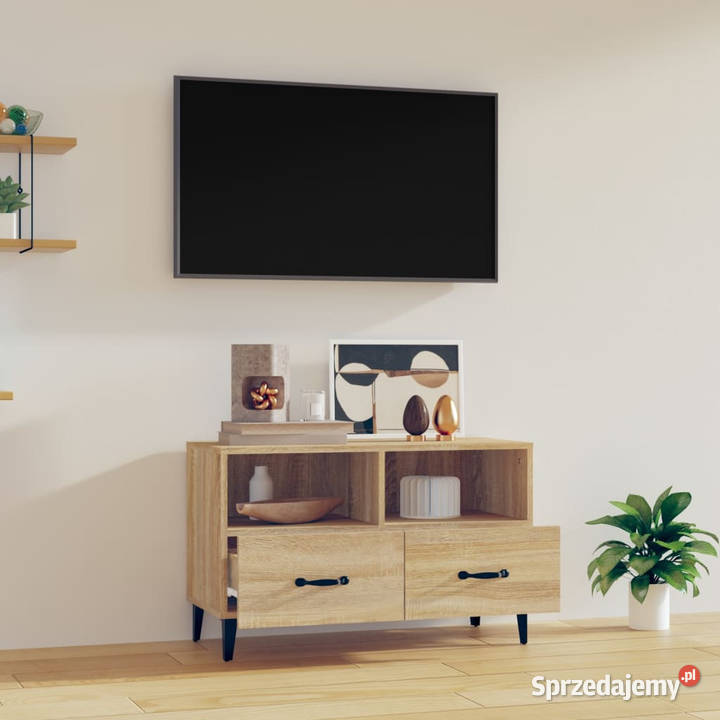 Szafka pod telewizor dąb sonoma 80x36x50 RTV mazowieckie Warszawa