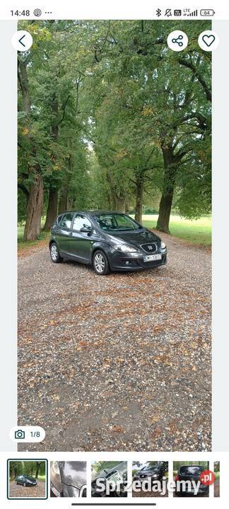 Seat Altea Sprzedam bądź zamienię dolnośląskie Chojnów