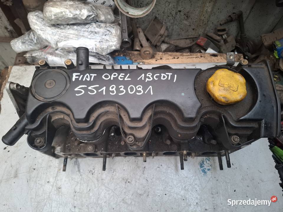 FIAT OPEL 19 CDTI głowica pokrywa wałek 55193091 osobowe Kielce