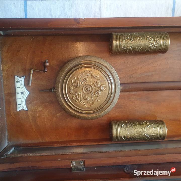 Kompletny zegar linkowyporcelana seledynka 185