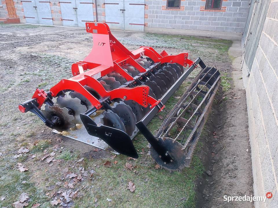 Brona talerzowa UniTech Bu 3m UniTech 3 metry nieuszkodzony