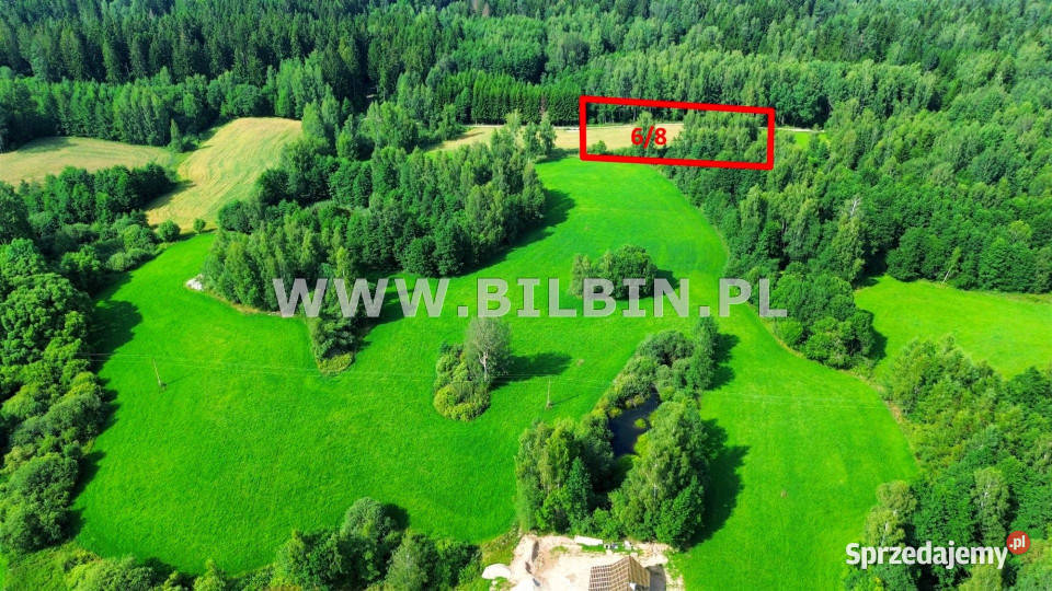 Grunt 3001 metrów Mierkinie szambo sprzedam