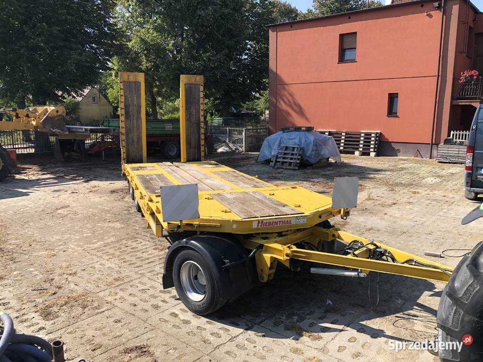 Przyczepa niskopodwozie 24t
