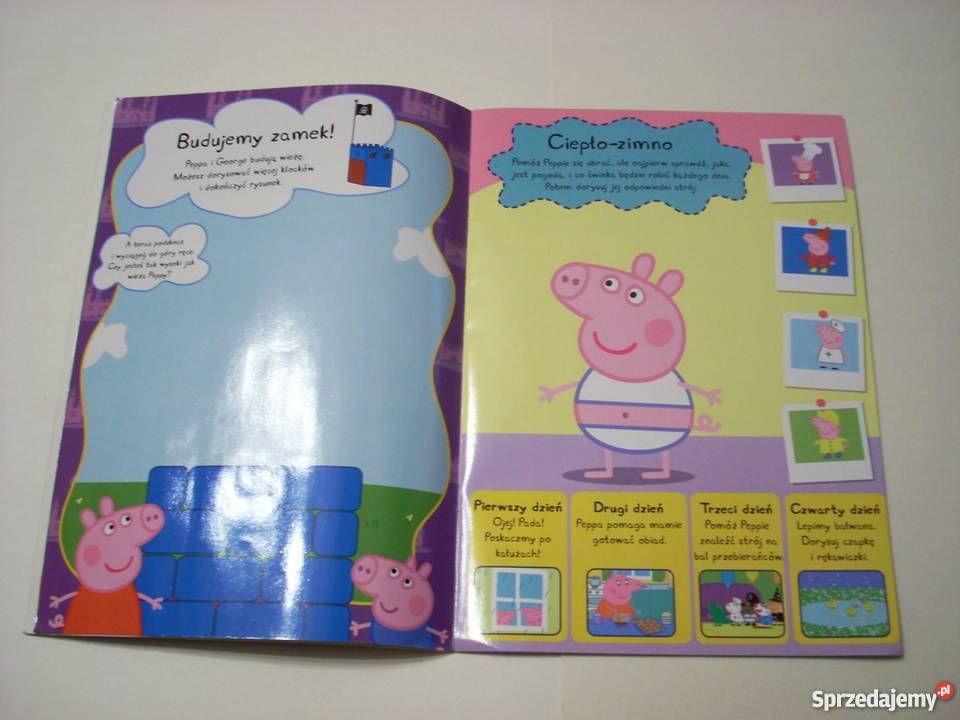 Świnka Peppa Rysowanki Peppy i Georgea Dla Dziecka małopolskie sprzedam