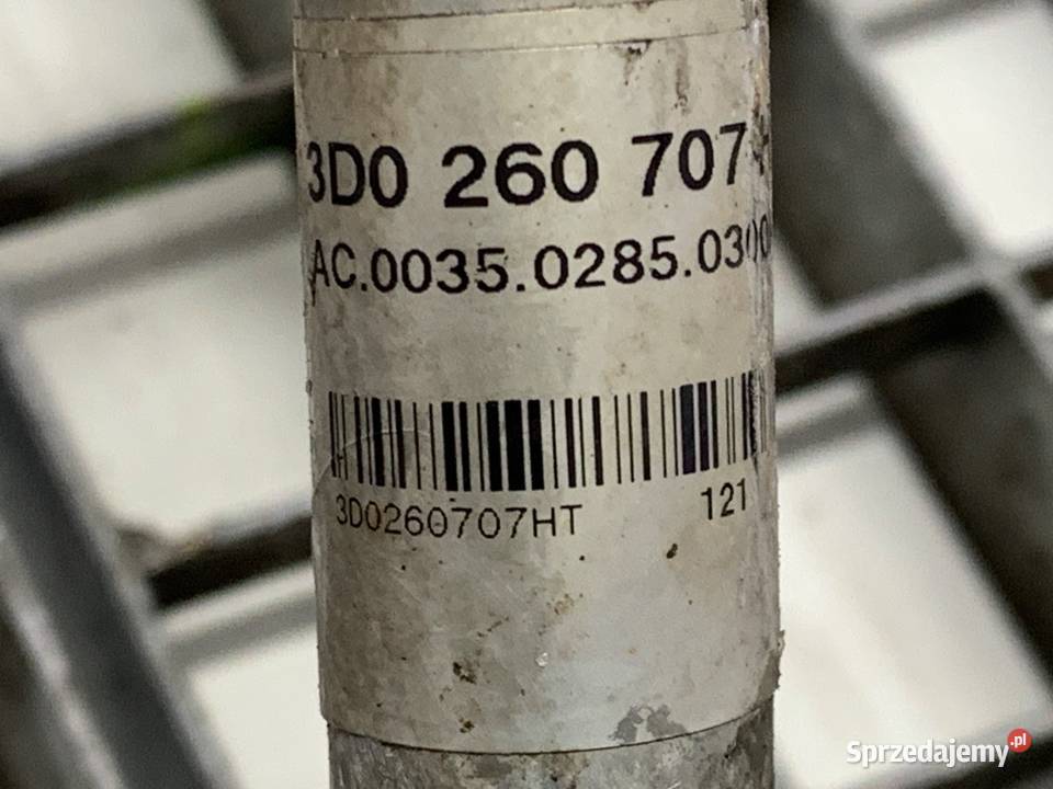 RURKA KLIMATYZACJI VW PHAETON 3D0260707H 30 240