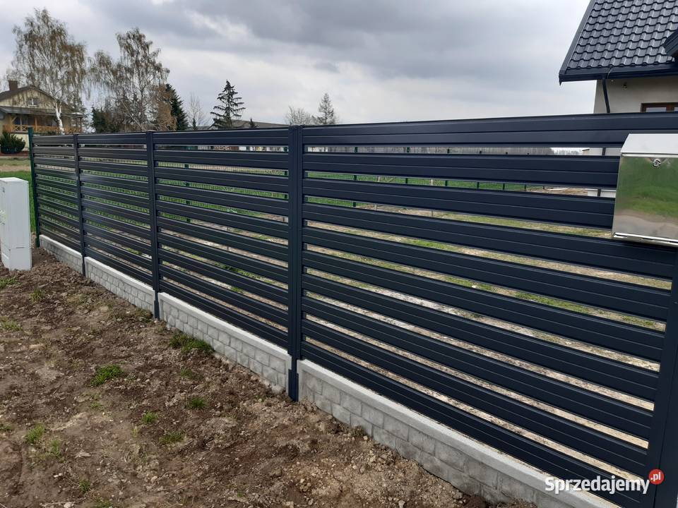 System sztachetowy bramy dwuskrzydłowe i Miechów