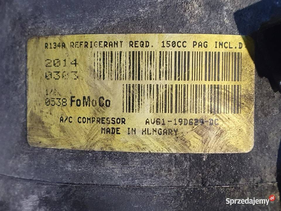 SPRĘŻARKA KLIMATYZACJI Ford Mondeo MK4 20 TDCI Chełm