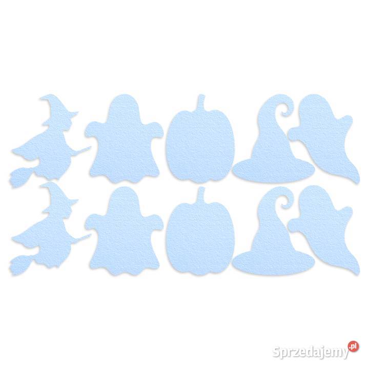 Dekoracje Halloween ze styropianu 24 10 duszki Dębna