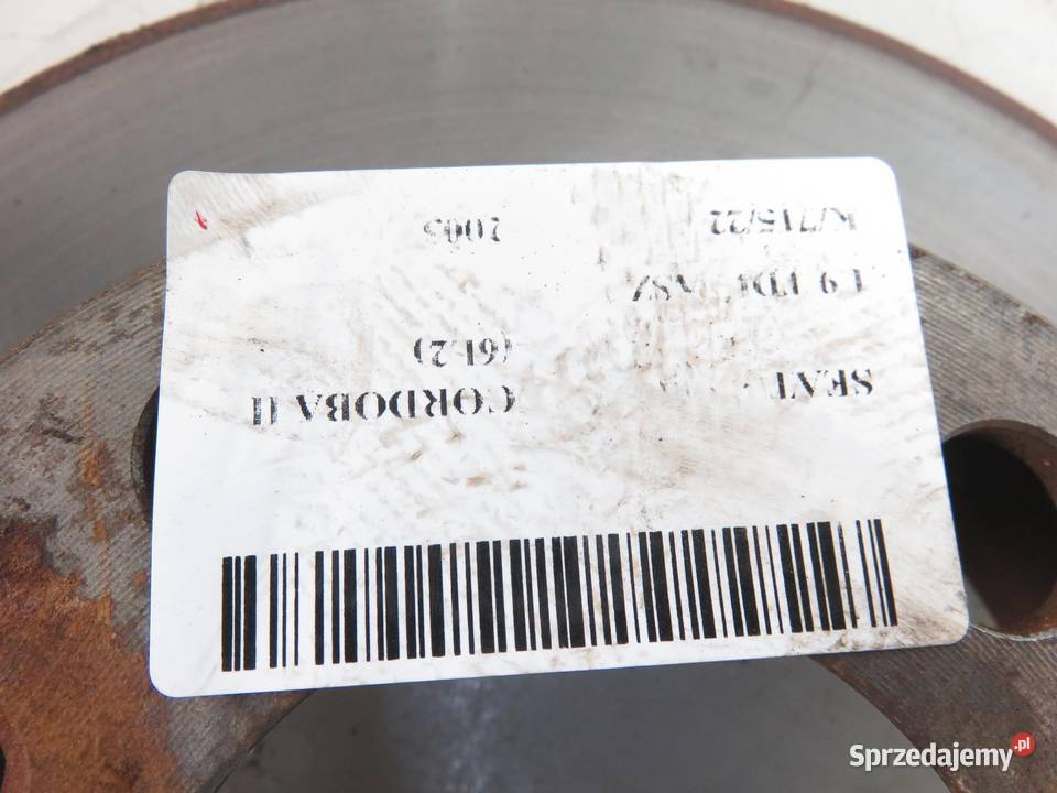 TARCZA HAMULCOWA TYŁ SEAT CORDOBA II KOMPLET