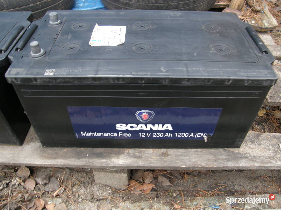 Akumulator 230 AH 1200 A SCANIA Biała Podlaska