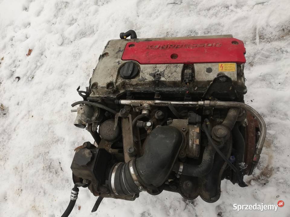 silnik skrzynia mercedes 200 kompresor Rok produkcji 1998 Jelenia Góra