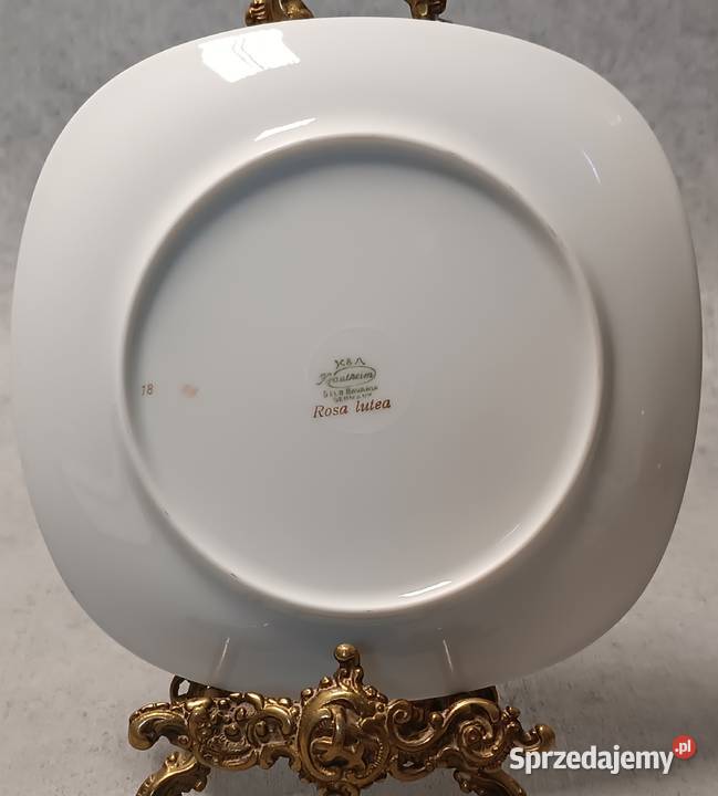 Krautheim Talerz Kolekcjonerski Dekoracyjny Dobrzany