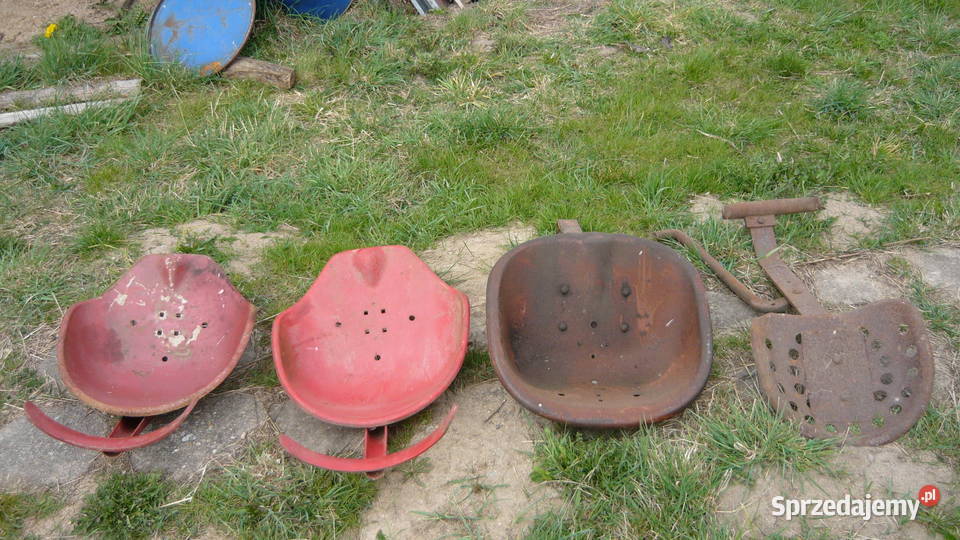 Siedzisko siedzenie konnej maszyny rolniczej nieuszkodzony Sokółka