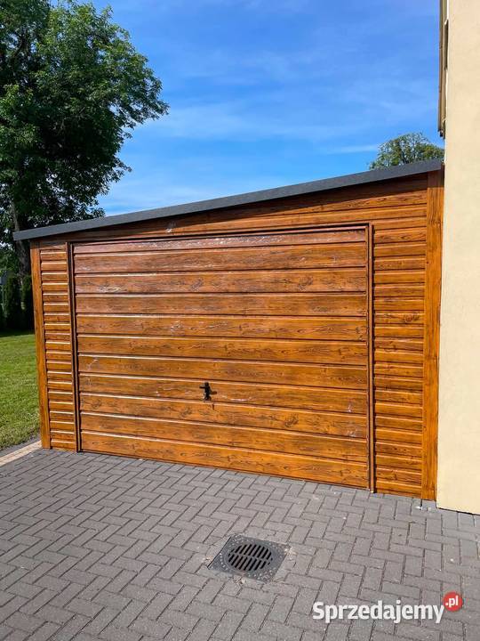 Garaż blaszany 3x6 POZIOMY