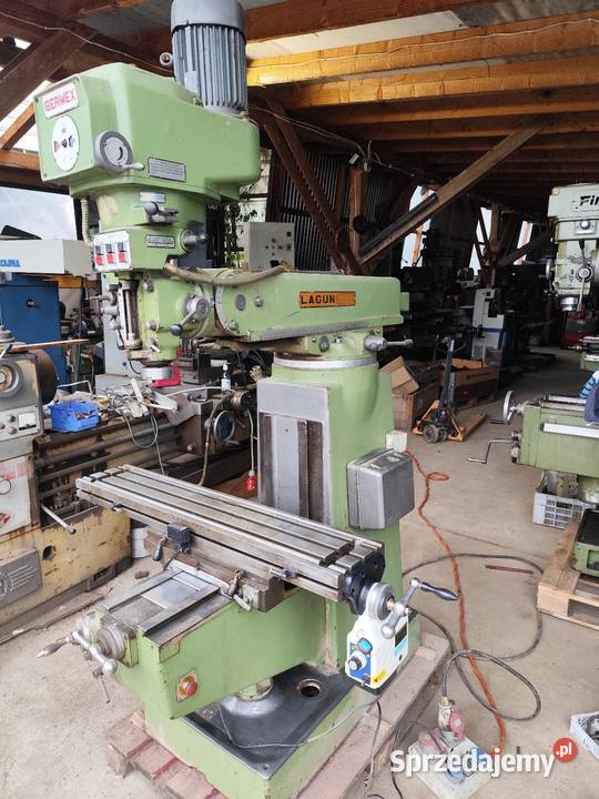 Frezarka do metalu wiertarkofrezarka Lagun ISO Maków Podhalański sprzedam