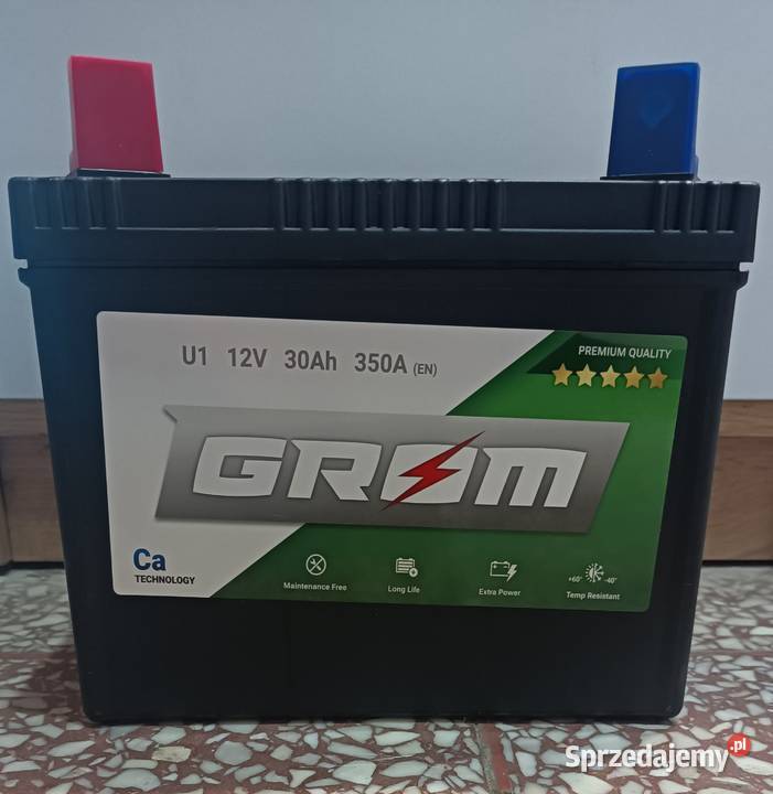 Akumulator Grom U1 12V 30Ah L Ostrowiec Świętokrzyski