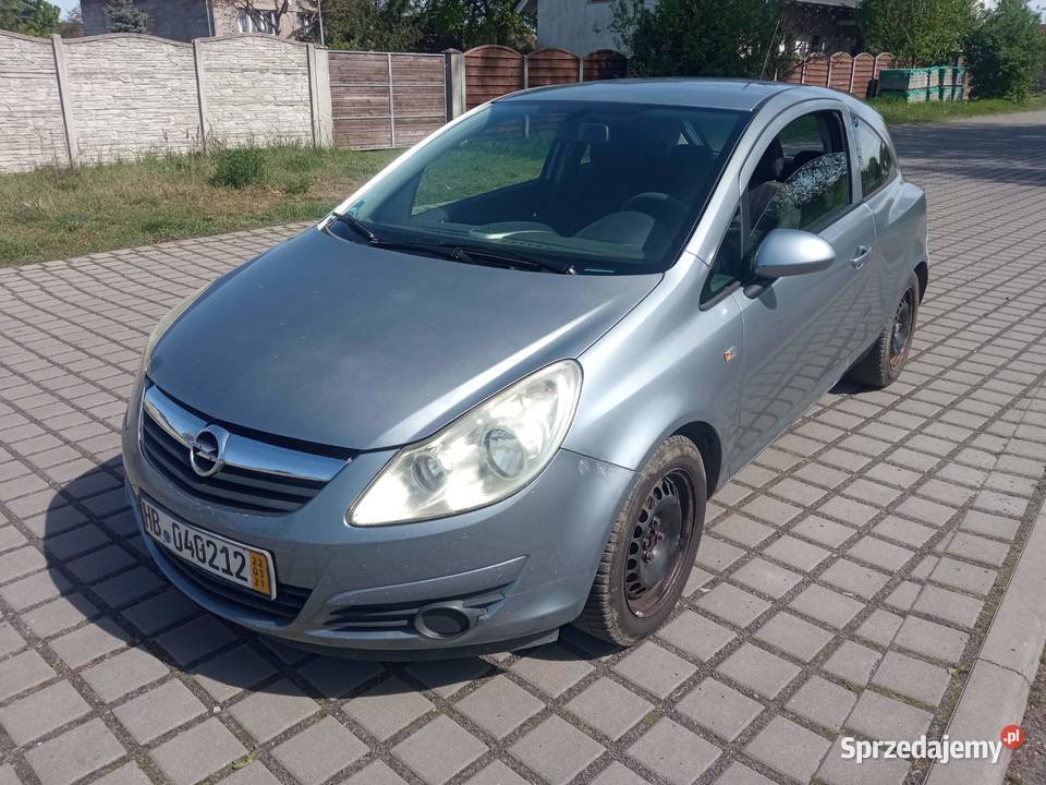Opel Corsa D 2008 12 80 Benzyna Klima Zielona Góra