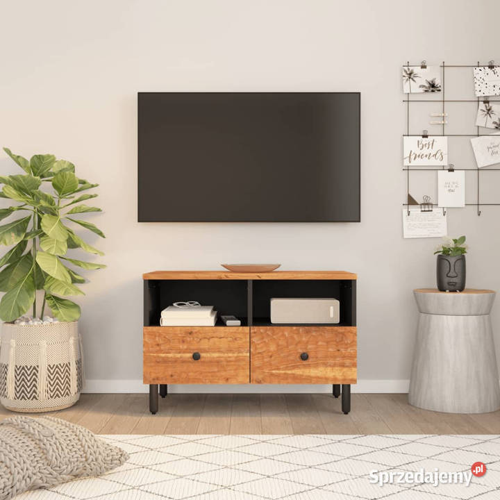 Szafka pod telewizor 70x33x46 lite drewno Warszawa