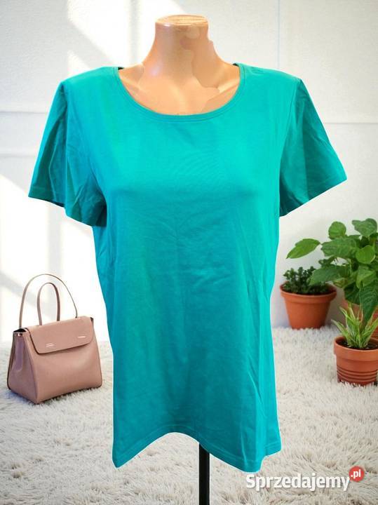 Prosty zielony Tshirt Damski Rozmiar L Bytom sprzedam