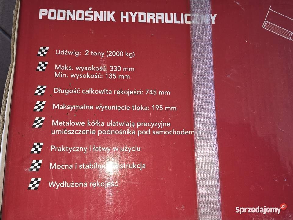 Podnosnik samochodowy 2000 nowy Podnośniki punktowe (żaby) Tarnów