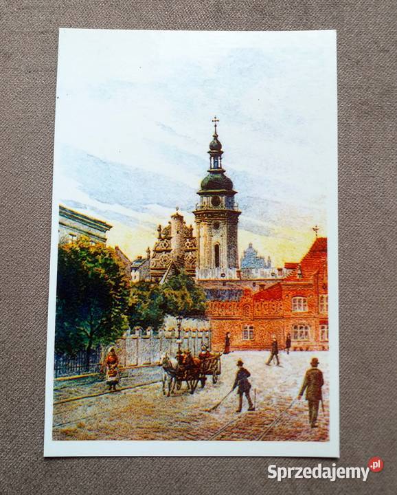 LWÓW WIDOK NA WIEŻĘ BERNARDYŃSKĄ W KOŚCIELE ŚW Piszczac