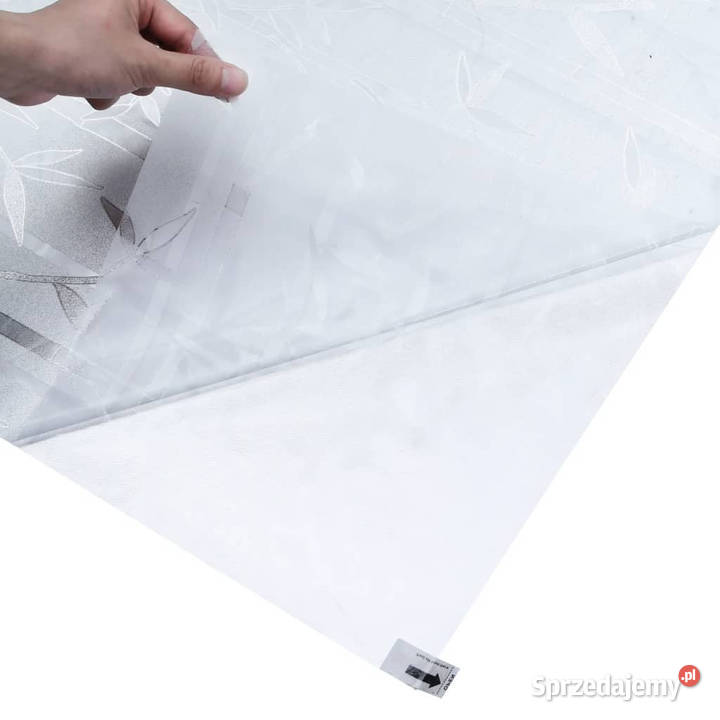 Folia okienna matowa wzór bambusa 90x500 PVC