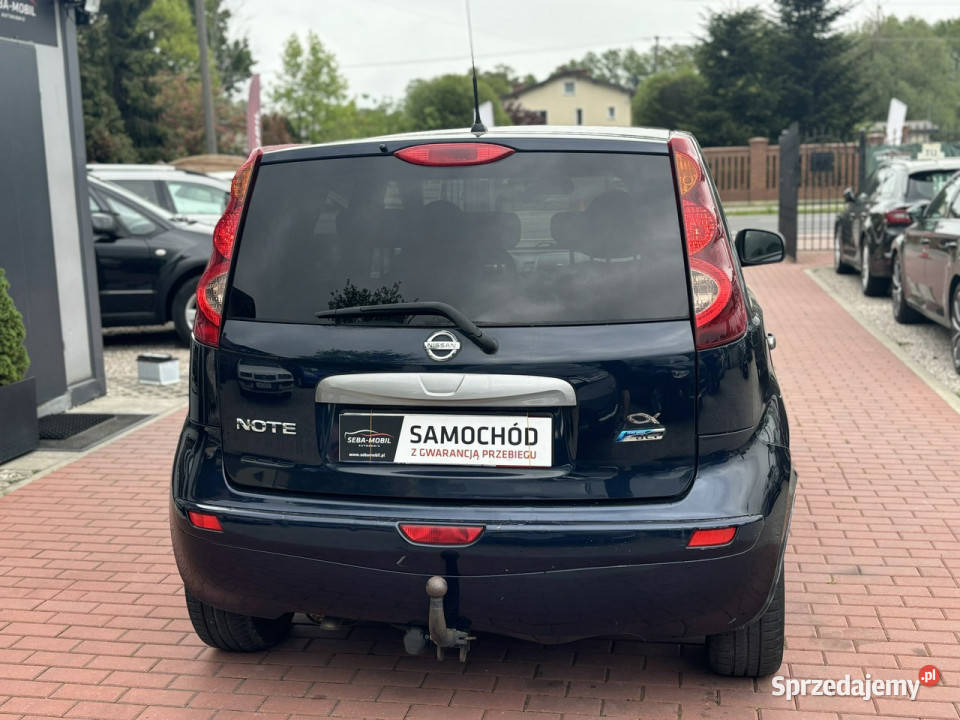 Nissan Note Lift Gwarancja Niski przebieg I ESP Motoryzacja