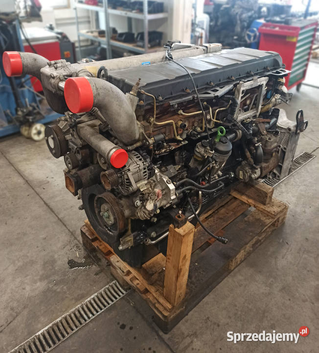 Kompletny silnik MAN kapitalce D2066 Euro 3 390 Silniki kompletne Warszawa