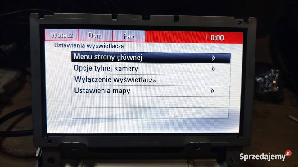 Ekran wyświetlacz radia Zafira C 95247248 Wyposażenie wnętrza Bytom sprzedam
