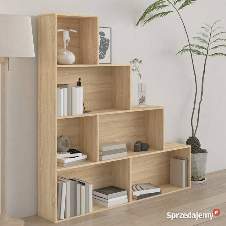 Regałpółka dąb sonoma 155x24x160 materiał mazowieckie Warszawa