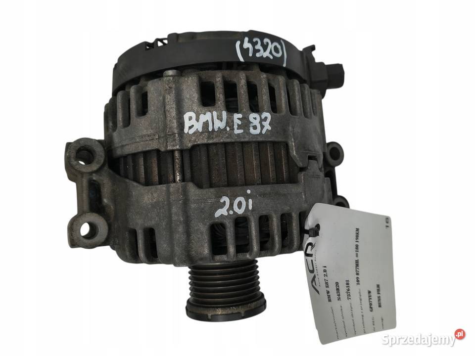 ALTERNATOR BMW E87 E90 20 i bosch 0121715017
