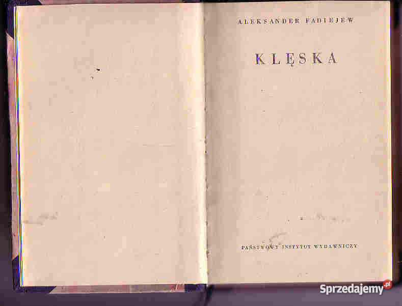 3607 KLĘSKA ALEKSANDER FADIEJEW Czyrna