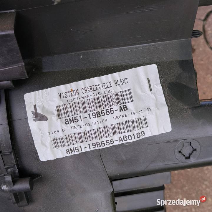 Nagrzewnica kompletna z dmuchawą Ford Focus Mk2 Zbąszyń