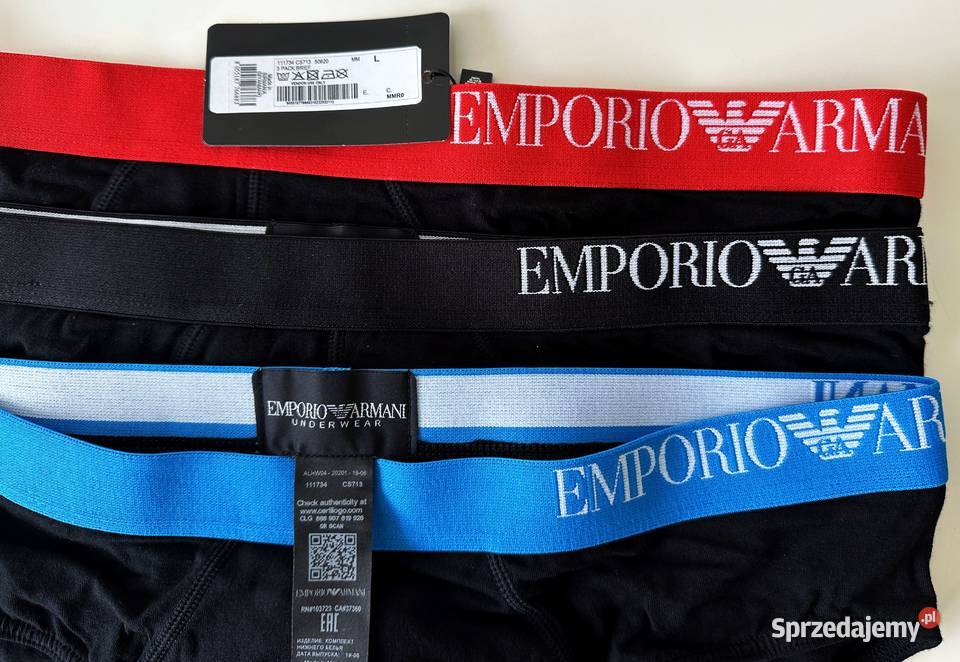 EMPORIO ARMANI majtki męskie rozmiar L